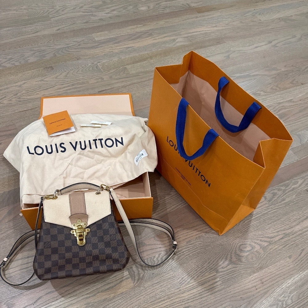 Louis Vuitton Clapton Backpack D.Ebe Crem
